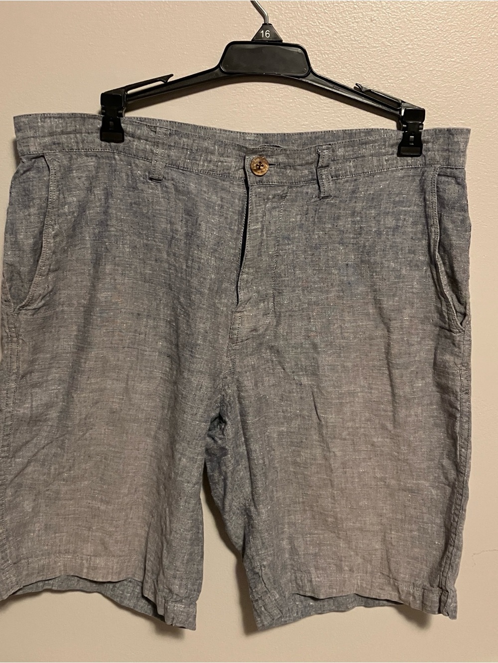 Patagonia Men's Light Gray Flat Front Shorts